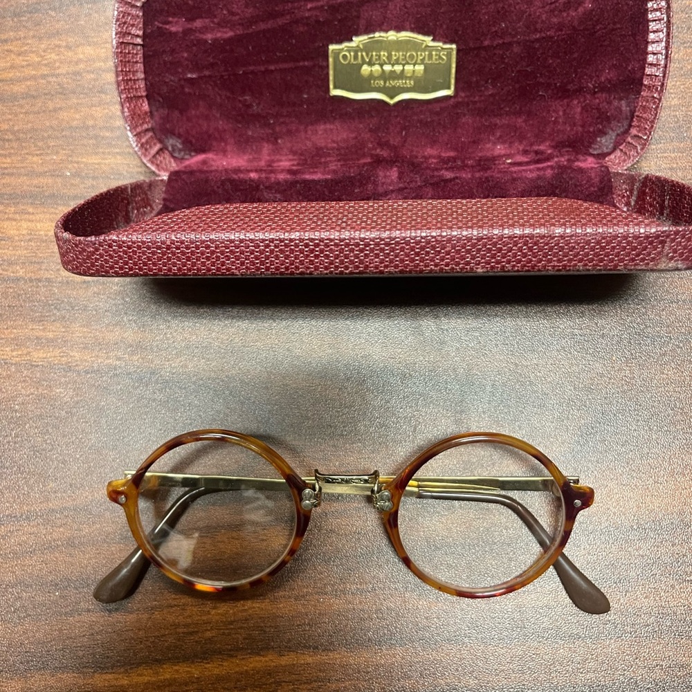 Oliver Peoples Brown Tortoise Glasses